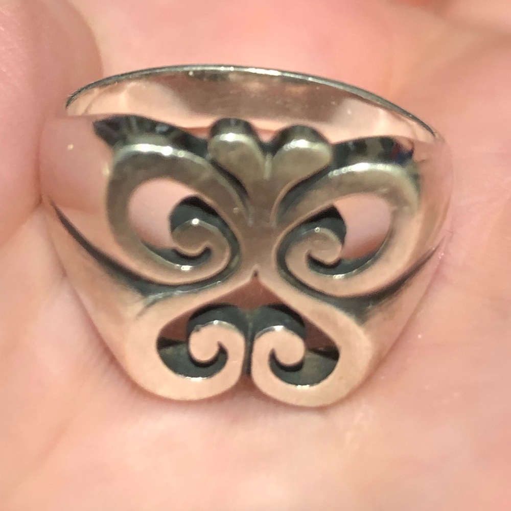 James Avery butterfly ring